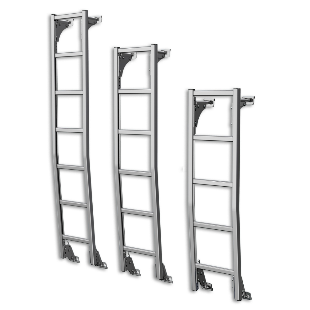 Prime Design Aluminum Rear Access Ladder for Mercedes Sprinter Standard Roof AAL-8004