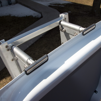 Prime Design Aluminum Rear Access Ladder for Ford Transit Mid Roof AAL-8009