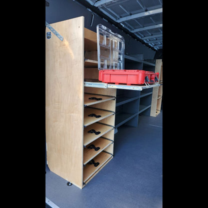 Pro Fleet Packout Cabinet With Locking Adjustable Shelves