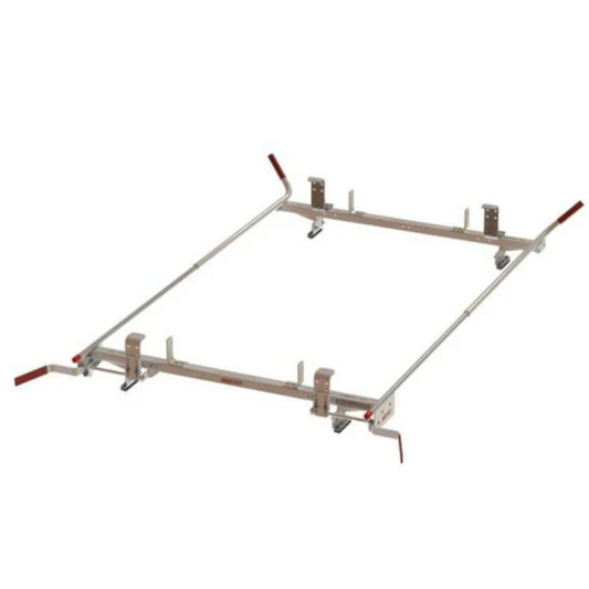 Weather Guard Quick Clamp Van Rack Dual Side Aluminum Compact 60In Model 224-3-03