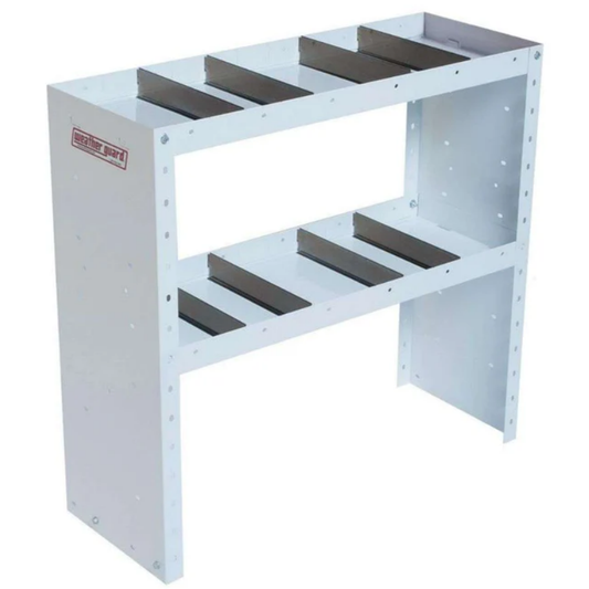 Weather Guard Heavy Duty Adjustable 2 Shelf Unit 34" X 36" X 13.5" Model 9333-3-03