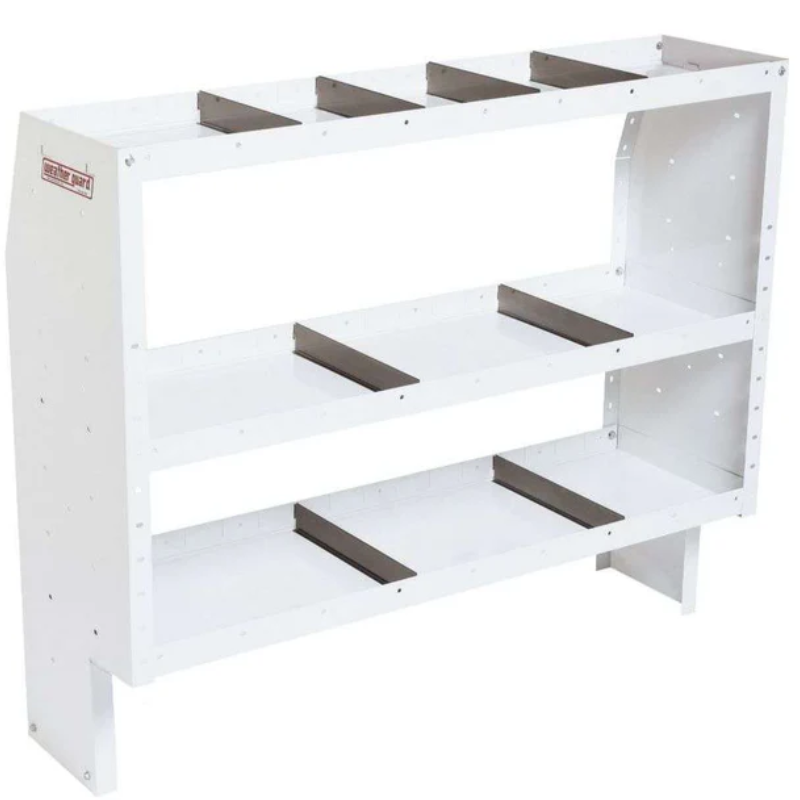 Weather Guard Heavy Duty Adjustable 3 Shelf Unit 44" X 52" X 16" Model 9345-3-03