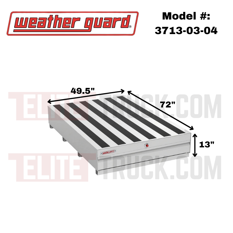 Weather Guard PACK RAT Drawer Unit 72in x 49.5in x 13in Model 3713-3-04
