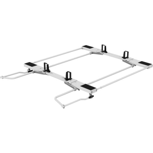 Holman Drop Down HD Aluminum Ladder Rack Kit Double GM Vans Model 4GMADD