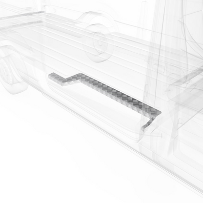 LEGEND Aluminum Floor Sill Set Ford E-Series (all WB lengths) Cargo Van - Single Side Door Model 009-151-1010