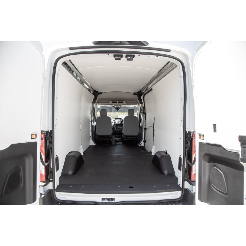 LEGEND DuraTherm Wall Liner Ford Transit 148" Crew Van MR - Textured Grey - Single Side Door, Model 74C4-114-2613.M