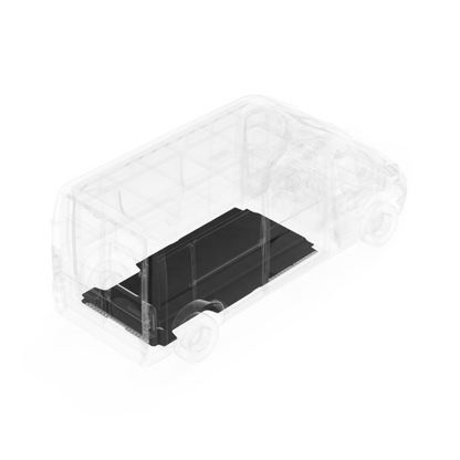 LEGEND AutoMat Bar Kit with Sills RAM ProMaster 118" Wheelbase Cargo Van 1 Pc - Single Side Door Model 621-043-7621