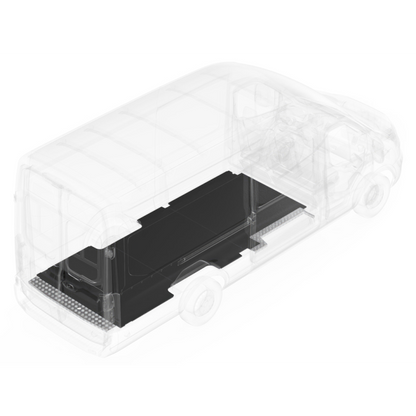 LEGEND StabiliGrip Kit With Sills Dual Side Doors Ford Transit 148" Extended Wheelbase Cargo Van 3 Pc Model 751-135-6441.2