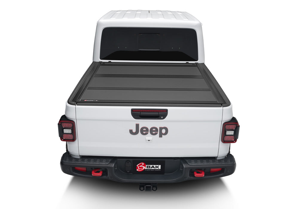 BAK BAKFlip MX4 (GEN 3) Hard Folding Truck Bed Cover For Select Matte Finish For Select 2020-2025 Jeep Gladiator 5' Bed Model 448701