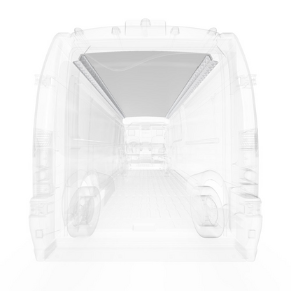 LEGEND DuraTherm Ceiling Liner Kit RAM ProMaster 136" Cargo Van LR - Textured Grey - Single Side Door, Model 635-114-2613.LR