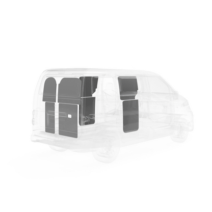 LEGEND DuraTherm Door Liner Nissan NV200 Cargo Van - Textured Grey Model 533-114-2613