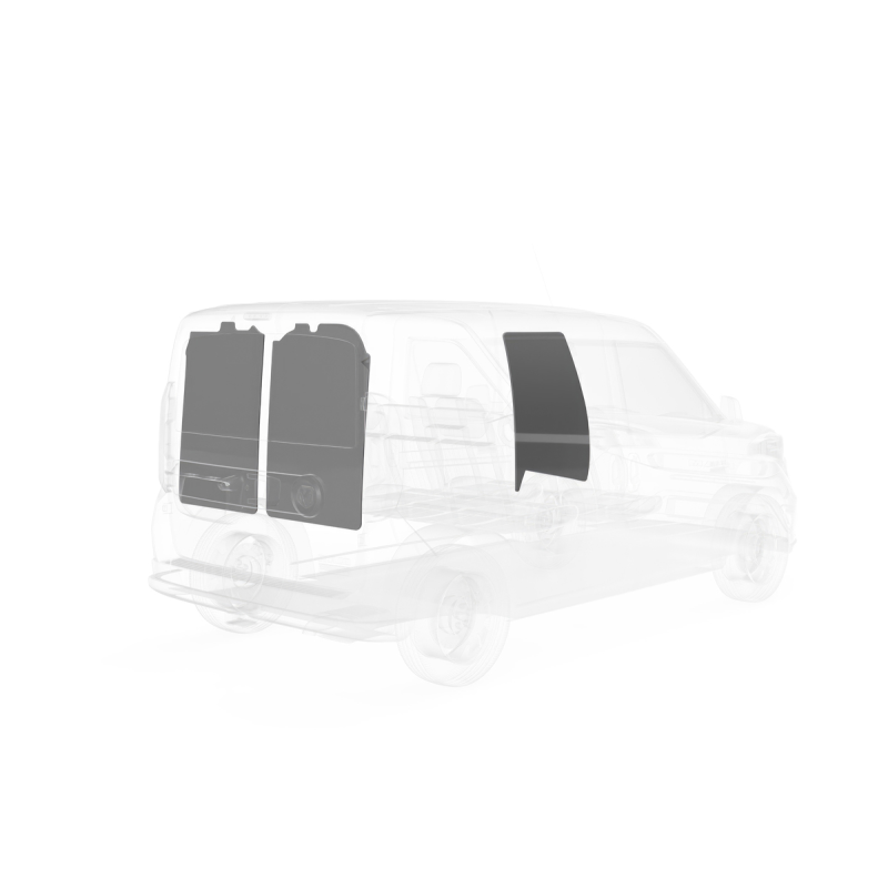LEGEND DuraTherm Door Liner RAM ProMaster City Cargo Van - Textured Grey Model 673-114-2613