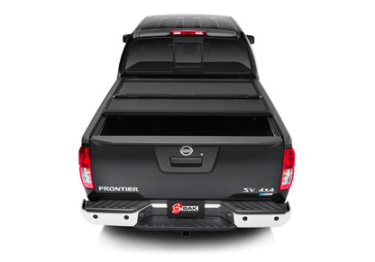 BAK BAKFlip MX4 (GEN 3) Hard Folding Truck Bed Cover Matte Finish For Select 2005-2021 Nissan Frontier 6' Bed Model 448507