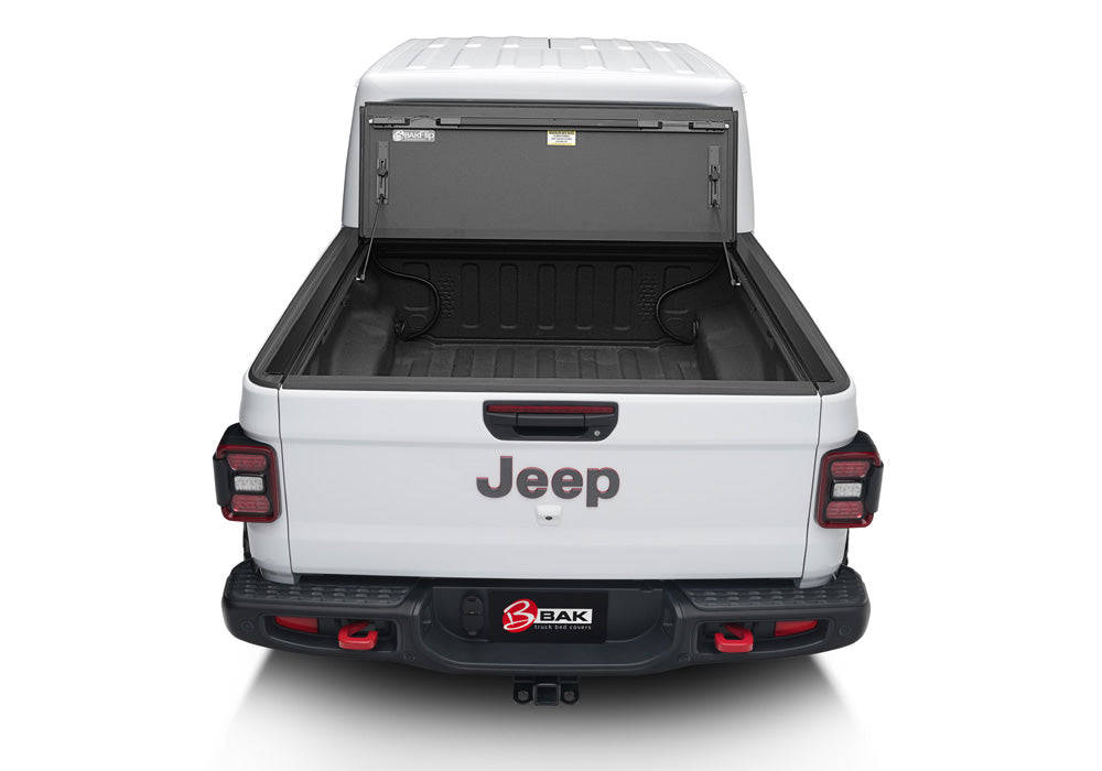 BAK BAKFlip MX4 (GEN 3) Hard Folding Truck Bed Cover For Select Matte Finish For Select 2020-2025 Jeep Gladiator 5' Bed Model 448701