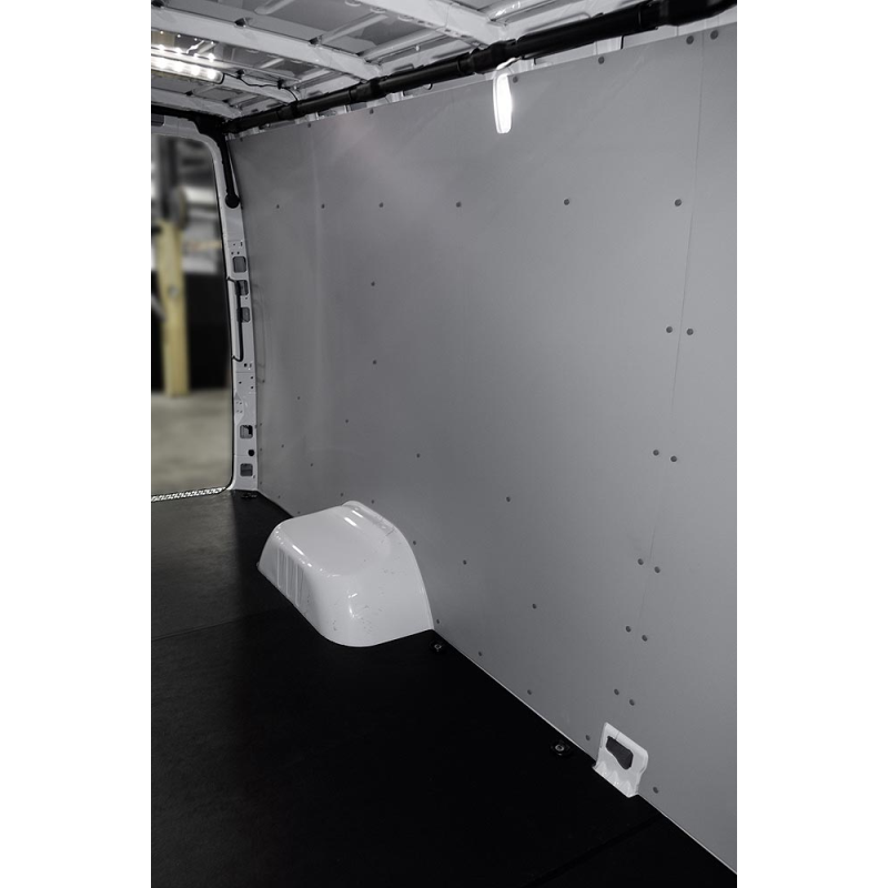 LEGEND EconoLite Wall Liner GMC Savana/Chevy Express Cargo Van Reg WB - Textured Grey - Single Side Door, Model 05G02-20
