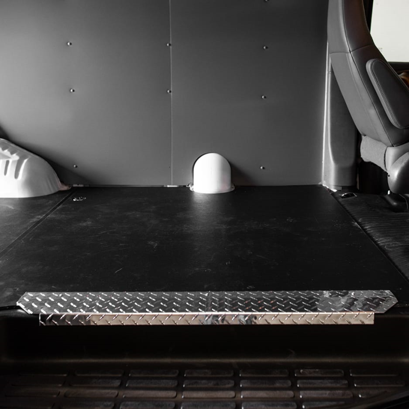 LEGEND Aluminum Floor Sill Set GMC Savana/Chevy Express Cargo Van (all WB lengths) - Single Side Door Model 309-151-1010