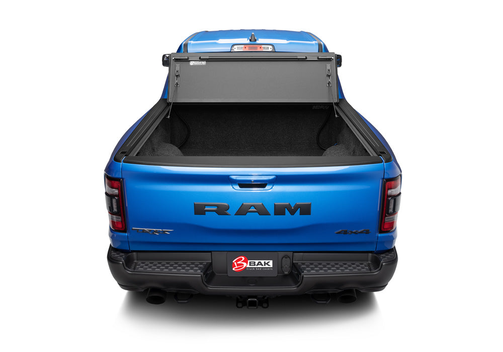 BAK BAKFlip MX4 Hard Folding Truck Bed Cover - Matte Finish - 19-24 (New Body Style) Ram 1500 6' 4" Bed without RamBox without Multifunction Tailgate Model 448224