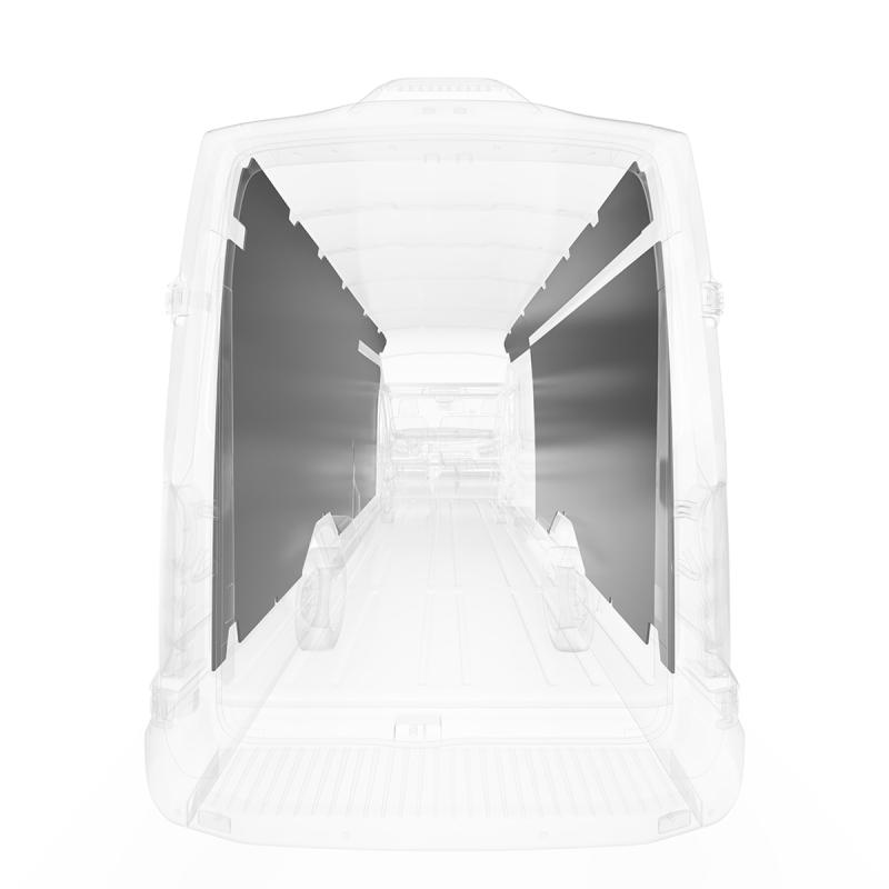 LEGEND DuraTherm Wall Liner Ford Transit 148" EXT Cargo Van - White - Single Side Door, Model 754-114-2614