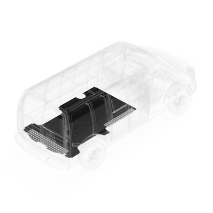 LEGEND StabiliGrip without Sills GMC Savana/Chevy Express Cargo Van Regular Wheelbase 2 Pc - Single Side Door Model 312-135-6441