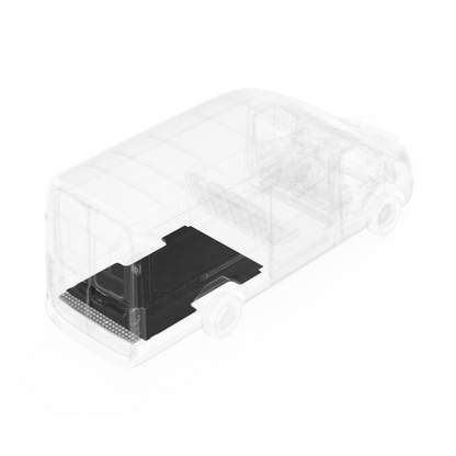 LEGEND AutoMat Bar Kit with Sills Ford Transit 148" Extended Wheelbase Cargo Van 1 Pc - Single Side Door Model 751-043-7021