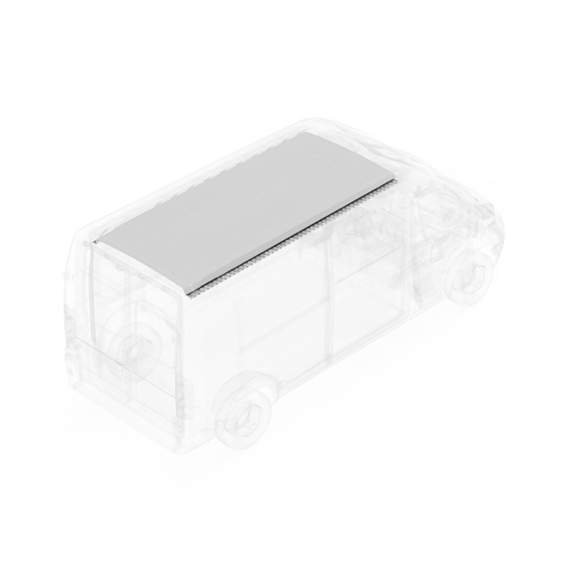 LEGEND DuraTherm Ceiling Liner Kit RAM ProMaster 136" Cargo Van LR - White - Single Side Door, Model 635-114-2614.LR
