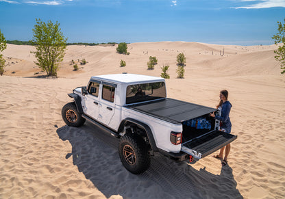 BAK BAKFlip MX4 (GEN 3) Hard Folding Truck Bed Cover For Select Matte Finish For Select 2020-2025 Jeep Gladiator 5' Bed Model 448701