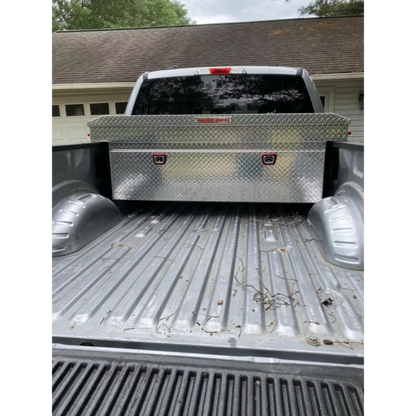 Weather Guard Crossover Tool Box Bright Aluminum Full Size Deep Model 123-0-04
