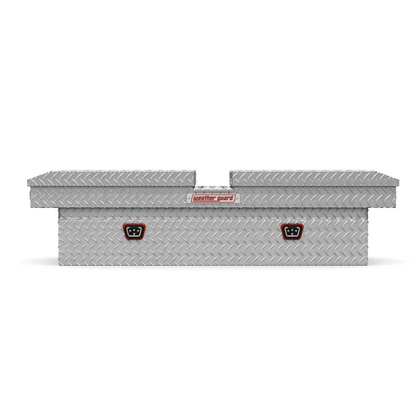 Weather Guard Gull Wing Crossover Box Bright Aluminum 72X22.8X19.2 Model 124-0-04