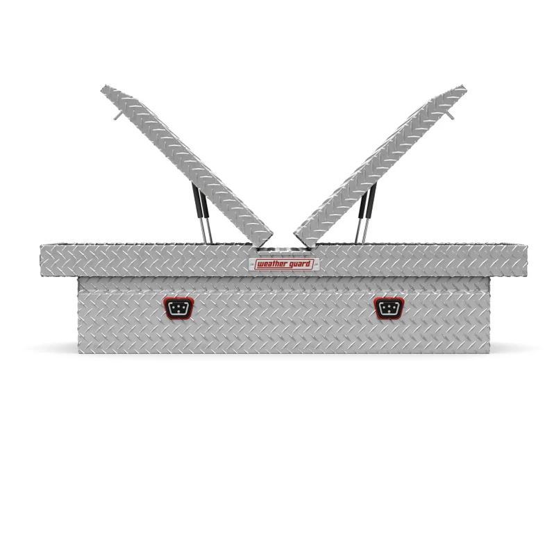 Weather Guard Gull Wing Crossover Box Bright Aluminum 72X22.8X19.2 Model 124-0-04
