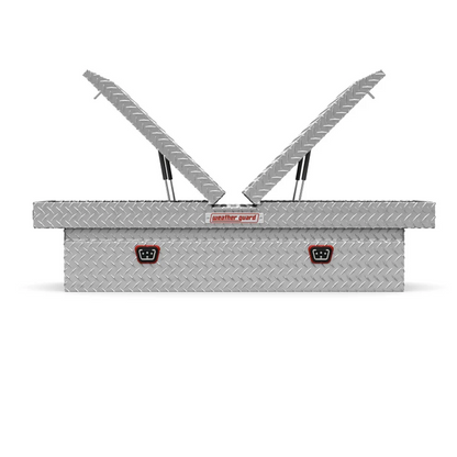 Weather Guard Gull Wing Crossover Box Bright Aluminum 72X22.8X19.2 Model 124-0-04