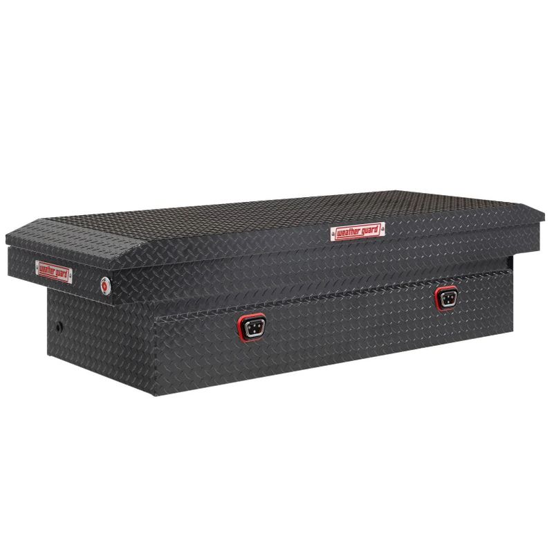 Weather Guard Crossover Tool Box Gray Aluminum Extra Wide Model 117-6-04