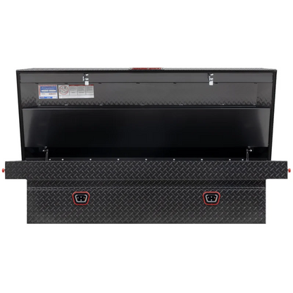 Weather Guard Crossover Tool Box Gray Aluminum Extra Wide Model 117-6-04