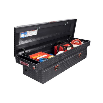 Weather Guard Crossover Tool Box Gray Aluminum Extra Wide Model 117-6-04