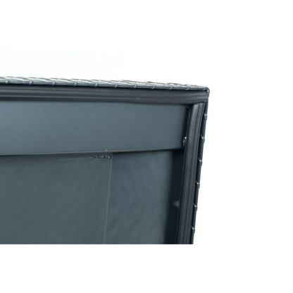 Weather Guard Crossover Tool Box Gray Aluminum Extra Wide Model 117-6-04