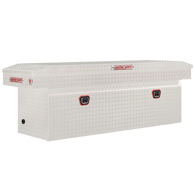 Weather Guard Crossover Tool Box Bright Aluminum Full Size Deep Model 123-0-04