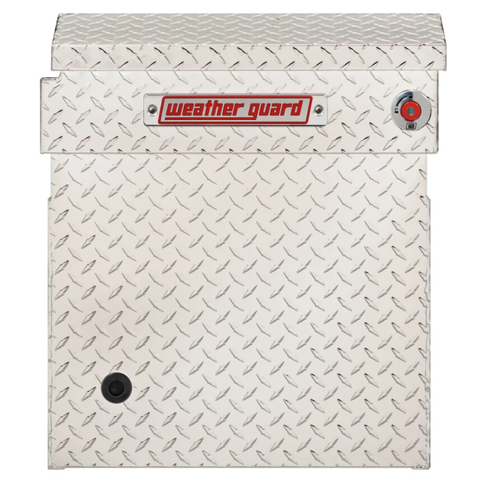 Weather Guard Crossover Tool Box Bright Aluminum Full Size Deep Model 123-0-04