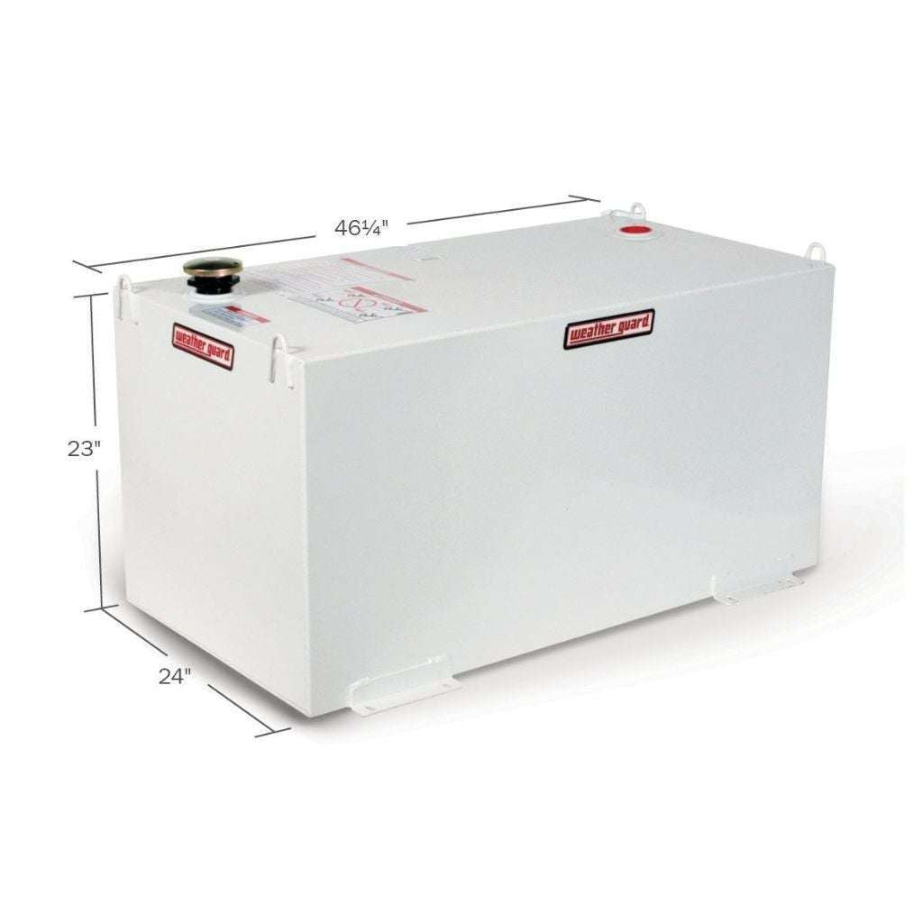 Weather Guard 100 Gallon White Steel Transfer Tank Model 358-3-02
