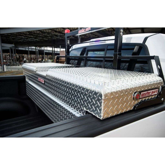 Weather Guard Gull Wing Crossover Box Bright Aluminum 72X20.5X18.38 Model 124-0-01