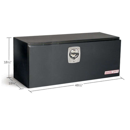 Weather Guard Underbody Box Gloss Black Steel 48.13X18.25X18.13 Model 548-5-02