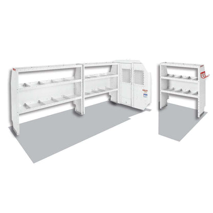 Weather Guard Commercial Shelving Van Package Full-Size Low Roof Ford Transit 148" WB Model 600-8110L
