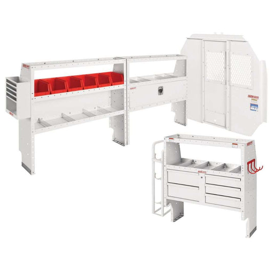 Weather Guard HVAC/Mechanical Van Package Full-Size Low Roof Ford Transit 148" WB Model 600-8113L