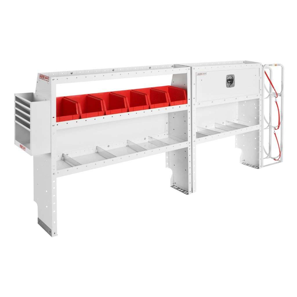 Weather Guard HVAC/Mechanical Van Package Full-Size Low Roof Ford Transit 130" WB Model 600-8113R