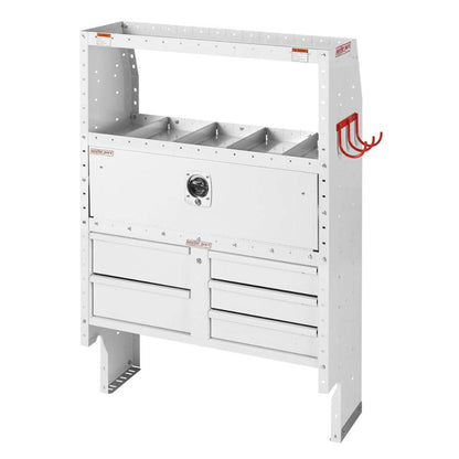 Weather Guard Cable/Plumber Van Package Mid-Roof Ford Transit 130" WB Model 600-8212R