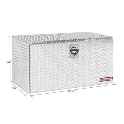 Weather Guard Underbody Box Compact Bright Aluminum 48.13X24X24 Model 650-0-02
