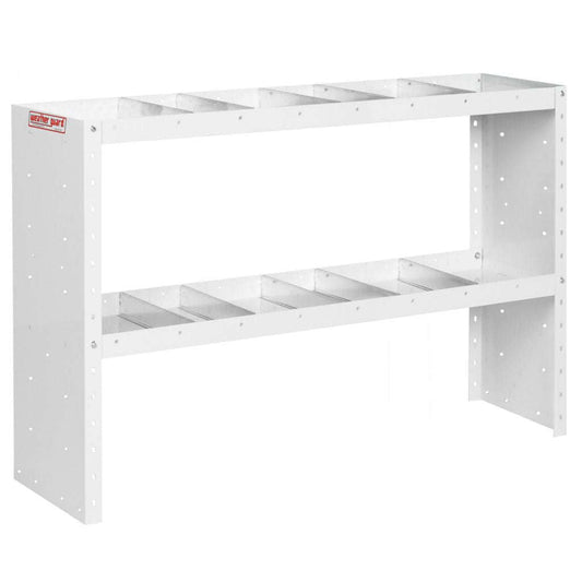 Weather Guard Heavy Duty Adjustable 2 Shelf Unit 34" X 52" X 13.5" Model 9335-3-03