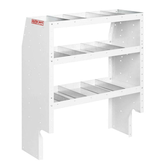 Weather Guard Heavy Duty Adjustable 3 Shelf Unit 44" X 36" X 16" Model 9343-3-03
