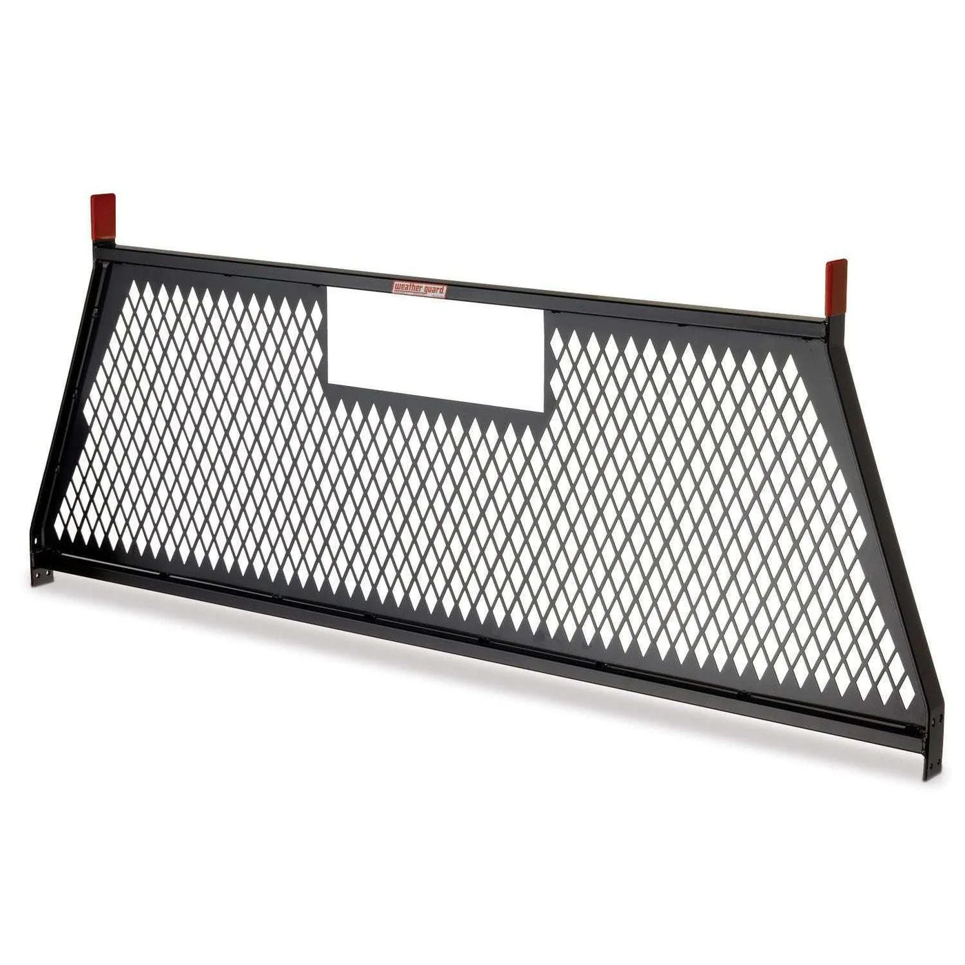 Weather Guard Headache Rack Cab Protector Protect-A-Rail® Black Steel Model Gloss Black 1906-5-02