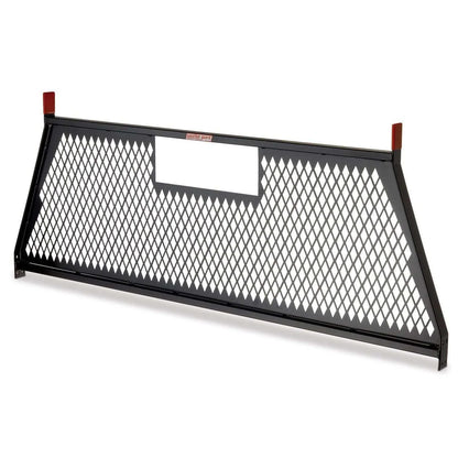 Weather Guard Headache Rack Cab Protector Protect-A-Rail® Black Steel Model Gloss Black 1906-5-02