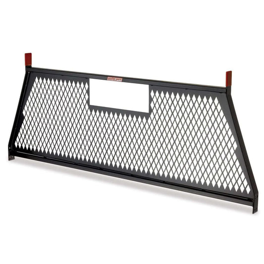 Weather Guard Headache Rack Cab Protector Protect-A-Rail® Black Steel Model Gloss Black 1906-5-02