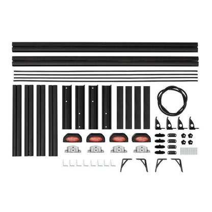 Weather Guard Truck Rack Universal Black Aluminum 800 LB Model TR801-A